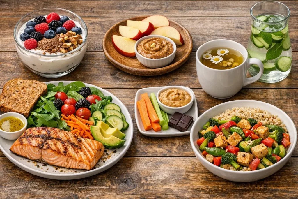 perimenopause diet meal plan