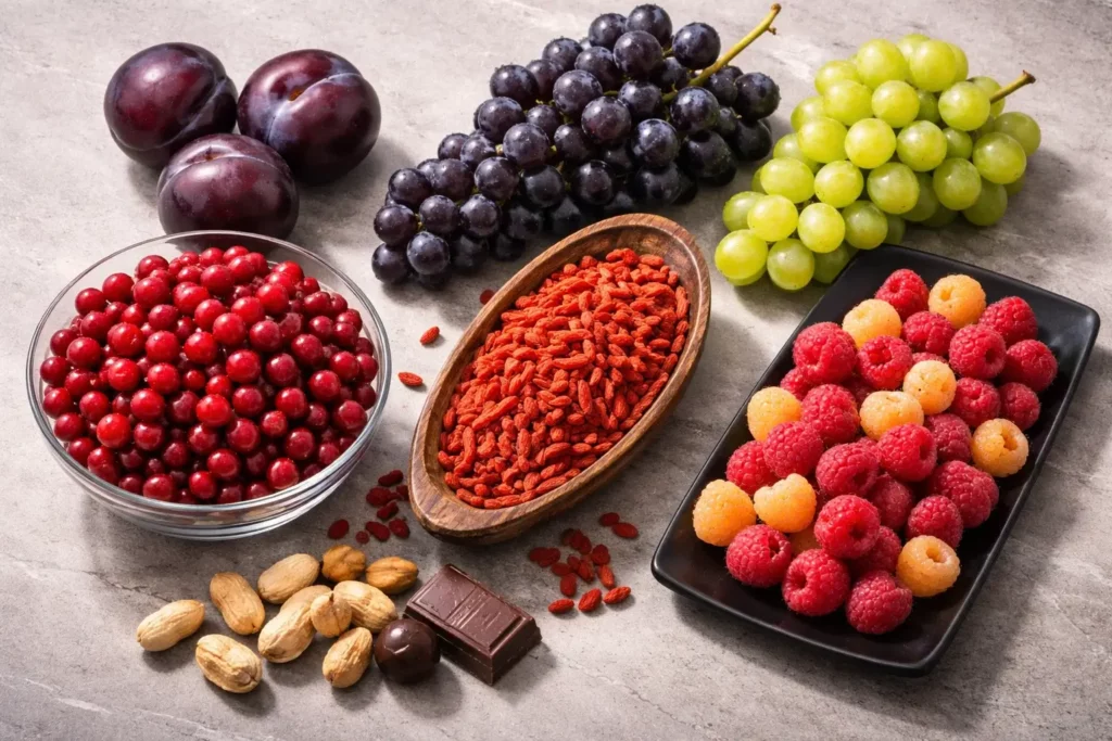 resveratrol foods